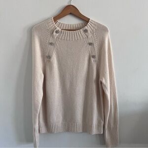 J.crew with Jeweled Buttons Sweater